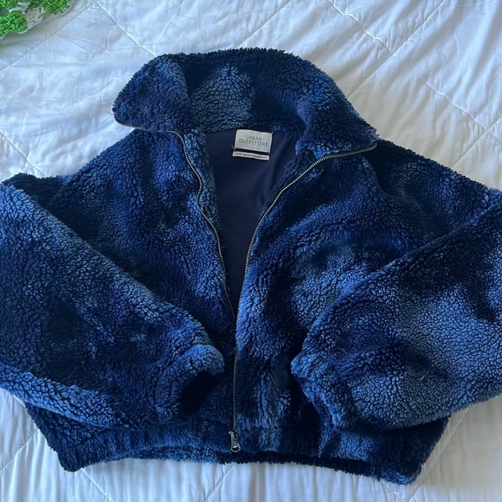 urban outfitters sherpa puffer jacket